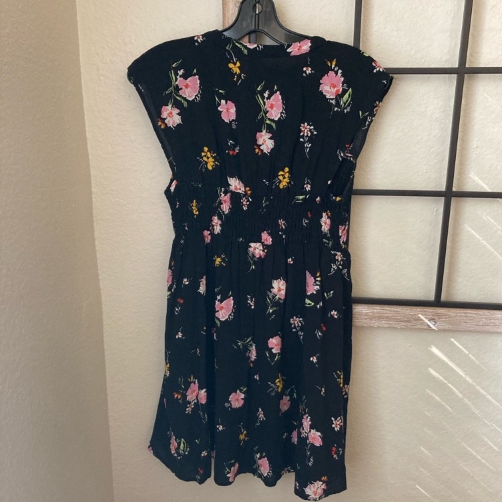 Free People Greatest Day dress floral black pink - Picture 7 of 8